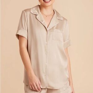 Bridy Grey Satin Pajamas